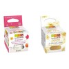 Natural Food Coloring White + Edible Golden Glitter
