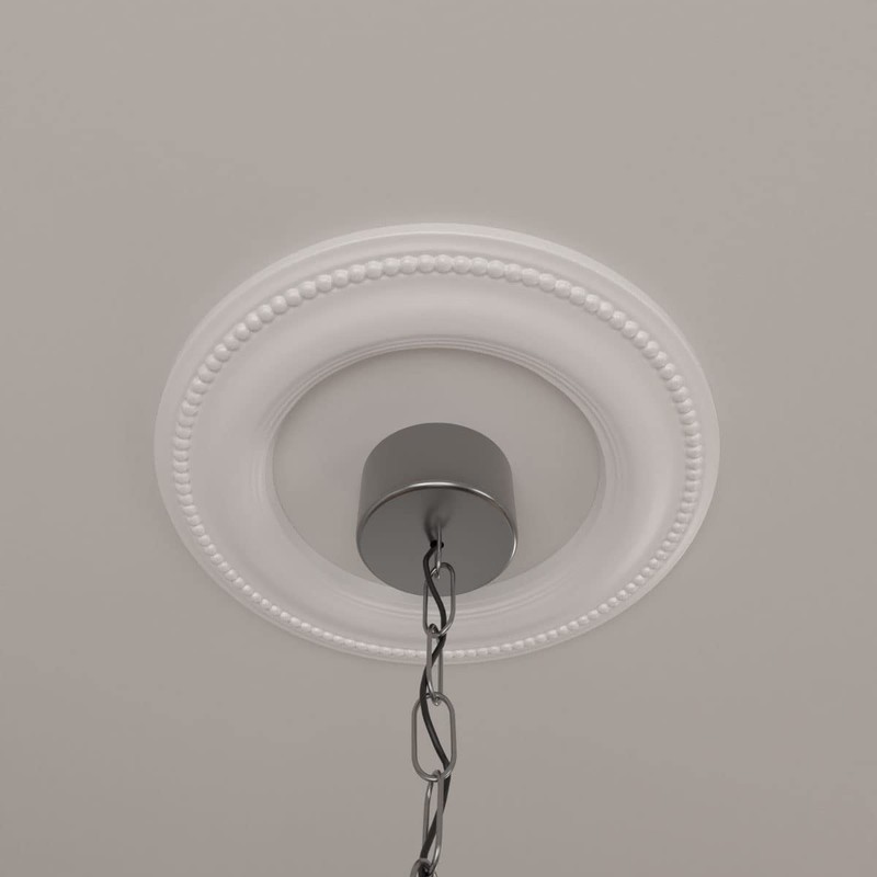 Ekena Millwork CM13BR Bradford Classic Ceiling Medallion, 13"OD x 7