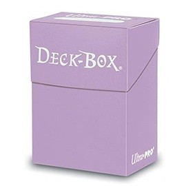 Ultra Pro Non-Glare Solid Deck Box (Lilac)