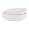Mikasa Trellis Bone China 8-Inch Pasta Bowls Set of 4,