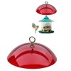 Outdoor Baffle for Bird Feeder Clear Bird Feeder Protective Dome