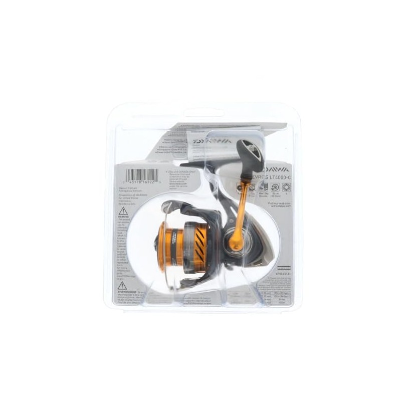 REVROS LT Spin Reel, 4BB + 1 (Clam Pack), 5.2