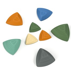 Gentle Monster Stepping Stones for Kids 8 PCS Toddler Toys Indoor and Outdoor Balance Blocks, Coordination, Balance, Strength Skills Sensory Toys for Toddlers Ages 3 4 5 6 7 Years