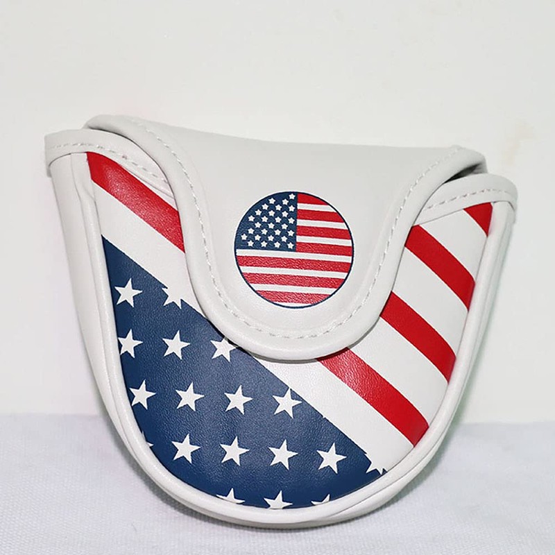 ANCLLO Golf Club Mallet Putter Cover Magnetic Closure Creative USA