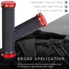 TOPCABIN Bike Grips Double Lock on Locking Bicycle Handlebar Grips