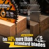 Hardwin 6-1/2" Track Saw Blade 56T 20mm Arbor Thin Kerf