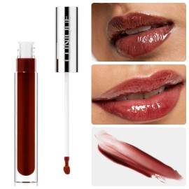 Clinique Pop Plush Creamy Lip Gloss 01 Black Honey Pop - 0.11 oz / 3.4 ml RP $25