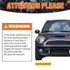 Heavy Duty Front License Plate Frame Compatible with Mini Convertible
