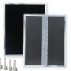 WZKO WB02X10707 S99010308 Charcoal Replacement Filter 10.8 X 13.3 X