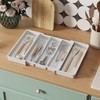 Lifewit Utensil Organizer for Kitchen Drawers, Expandable Cooking Utensil Tray,