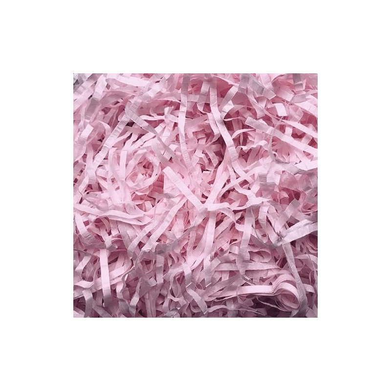 Baby Pink Shredded Tissue Paper Light Pink Shred Hamper Gift