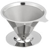 Pearl Metal Coffee Dripper Stainless Filter 18-8 Phantomake HB-2934
