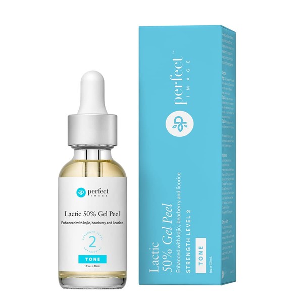 Lactic 50% Gel Peel, Chemical Peels for Face Breakout Scars,