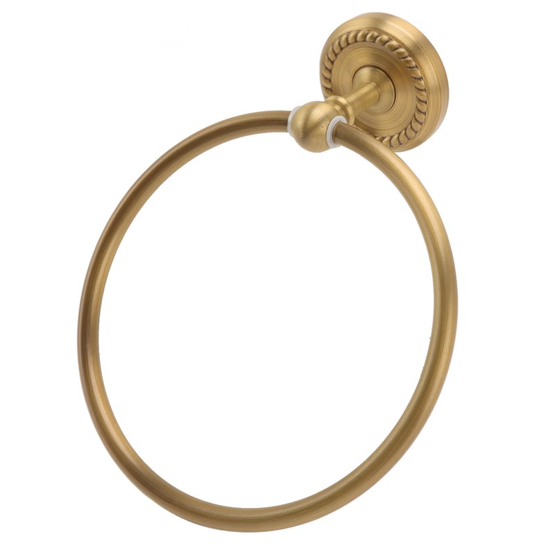 Towel Ring Antique Style Brass Stainless Steel High Hardness Durable