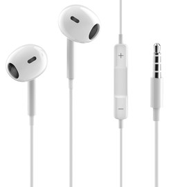 Wired Earphones, Earphones, 2025 Newest Models, 0.1 inch (3.5 mm) Jack, HIFI Sound Quality, Volume Adjustment, DAC Deep Bass, Noise Canceling, Microphone Included, Phone Calls, No Delay, Ergonomic,