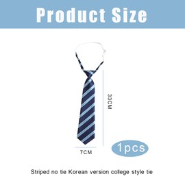 Krawatte Kinder Jungen,Vorgebundene Kinderkrawatte,Clip Schlipse,Blau Einfarbig EinheitlicheVorbindung Verstellbare krawatten Mit Vorgebundenen Knoten Vorgebunden Gummizug für Programmleistungen