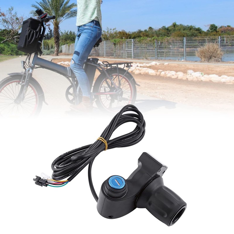 Pwshymi Throttle Grip, Throttle Grip, Handlebar Twist Throttle Grip Scooter