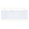 Rutile 10x20 Carport Replacement Sidewall, 180G PE Waterproof & UV