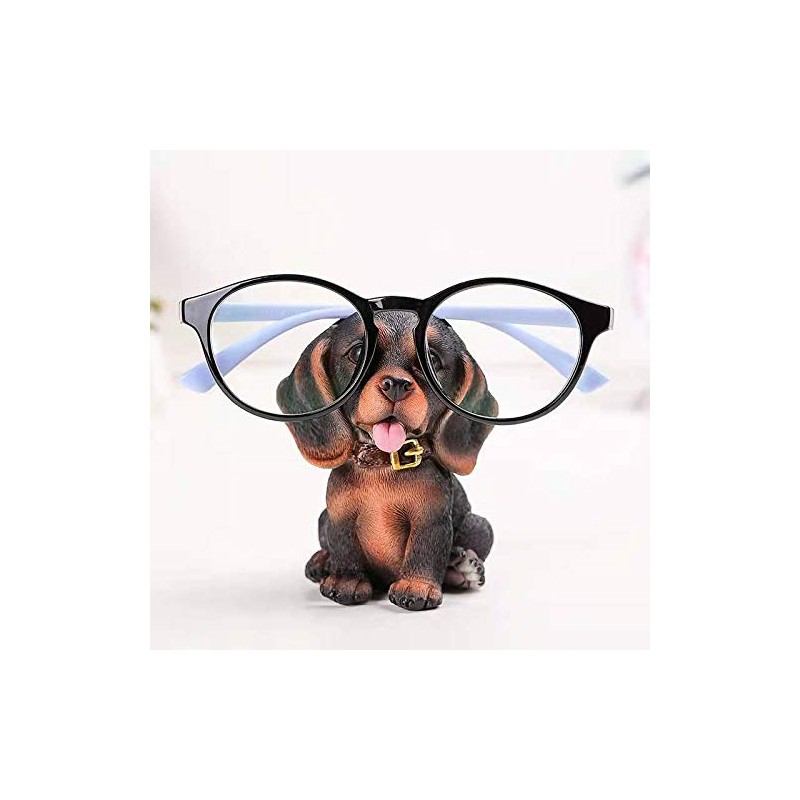 YYXJP Dog Eyeglass Holder Cute Sunglass Display Stands Funny Decorative