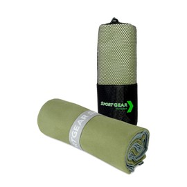 SPORT GEAR Quick Dry Camping & Travel Towel-Microfiber Travel Sports Towel, Microfiber Beach & Gym Sweat Towels For Men & Women Body, Travel Towels Fast Drying Lightweight, Quick Dry Towels For Travel