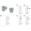3P Downpipe Gutter Leaf Catcher - Low Maintenance Anti Clog