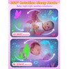 PIKOY Night Light for Kids, 90 Modes+6 Films+Dimmer+Timer+Remote Kids Night