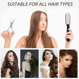 Healeved Sets Back Brush for Hair Detangler Compact Folding Hairbrush Comb Travel Size Hair Tools for Women Men Pcs