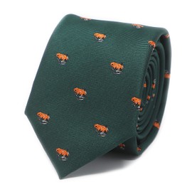 MENDEPOT Animal Pattern Necktie With Gift Box Sea Animal Pattern Tie Father's Day Birthday Gift Tie (Frog)