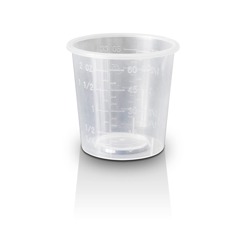 RE-GEN Messbecher, 60 ml, transparent, 20 Stück