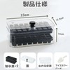 Ice Cube Tray with Lid, Large Capacity, 64 Pieces Easy