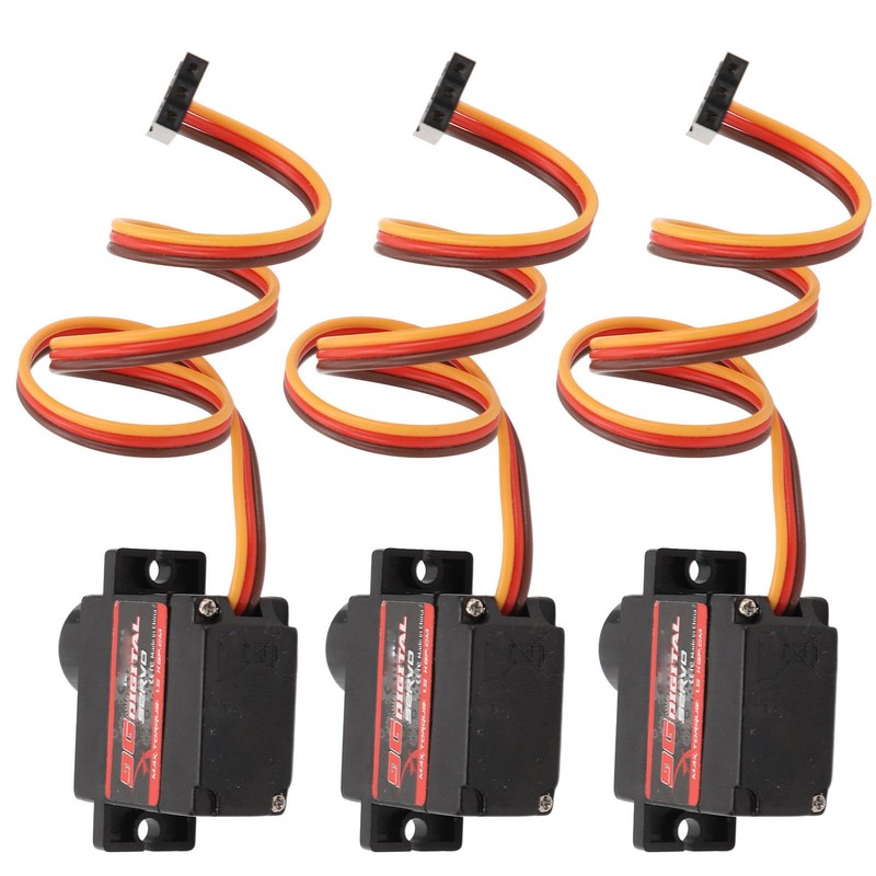 3Pcs RC Servo Lightweight High Torsion Fast Response RC Car