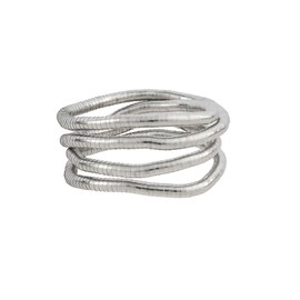 Bendable Snake Necklace for Women Flexible Multi-purpose Infinite Loop Choker Armband Bracelet Trendy Collar Jewelry, Large, Zinc, no gemstone