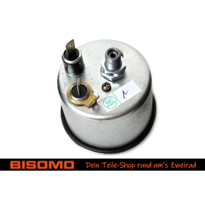 Speedometer 100 km/h with Indicator Control and Lighting, Diameter 60