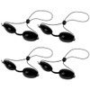Pack of 4 UV Safety Glasses, Solarium Glasses, Professional Eye