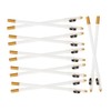 12pcs Brow Pencil Sharpener Women Eyebrow Pencil Makeup Tools Natural Strokes Water-resistant
