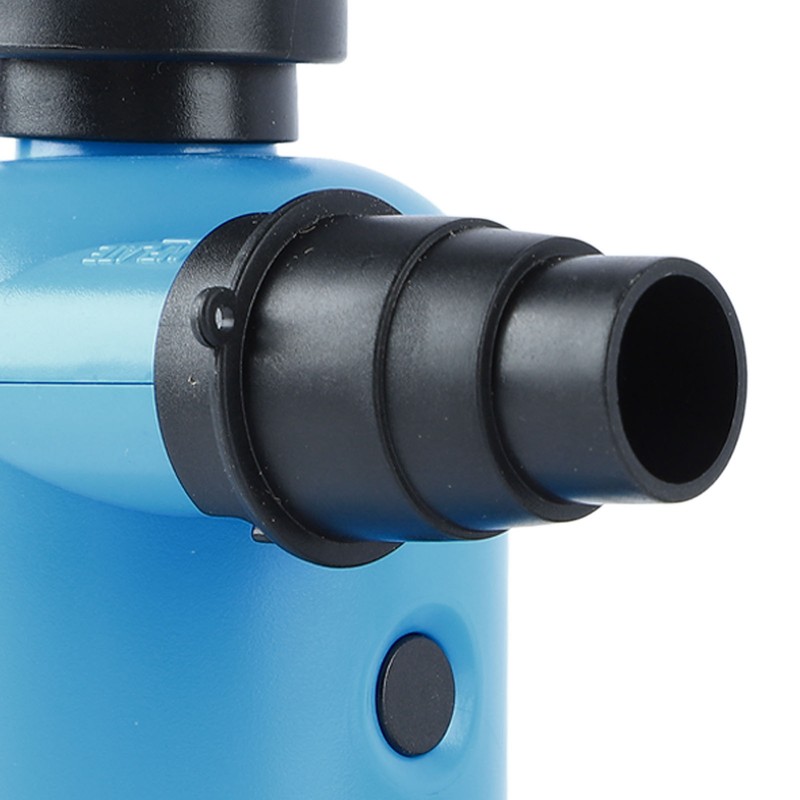 Electric Air Pump Portable Blue Inflator Deflator Pump Perfect for