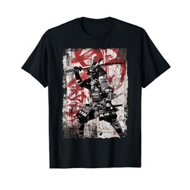 Hip Hop Y2K Vintage Hipster Edgy Urban Streetwear Samurai T-Shirt
