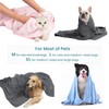 Winthome Super Absorbent Microfibre Dog Bath Towel, 77 x 127