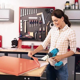 Cordless Hot Air Gun, Portable Heat Gun with 4 Nozzles for Welding, Shrink Wrapping, etc.