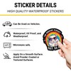 (3PCS) The Horrors Persist But So Do I Sticker –