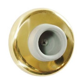 Deltana WB250U26 Polished Chrome Wall Stop Door Stop, Diameter 2 1/2" WB250