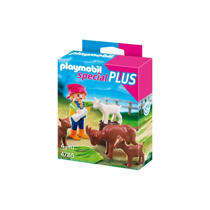 Playmobil Specials Plus Girl with Goats Figures