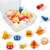 WINFA 24 Pack Cute Food Push Pins for Cork Board,