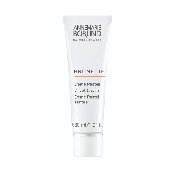 ANNEMARIE BÖRLIND Cream Pastel Brunette (30 ml) - For All Skin Types - Gives The Skin a Fresh & Silky Matte Complexion