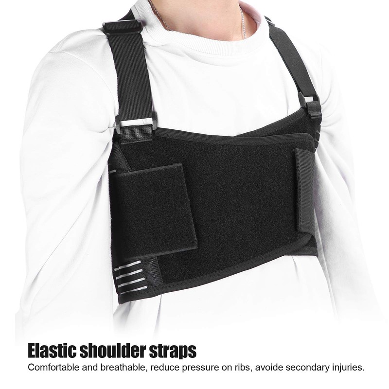 1Pcs Rib Chest Support Brace Sternum Injuries Adjustable Support Belt