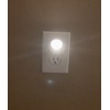 Intertek Automatic Light Sensing LED Night Light 360 Degree Rotating