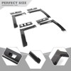 JeCar 8pcs for 4Runner Interior Door Handle Trim Kit for