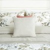 Chezmoi Collection Lily 7-Piece Floral Botanical Comforter Set King -