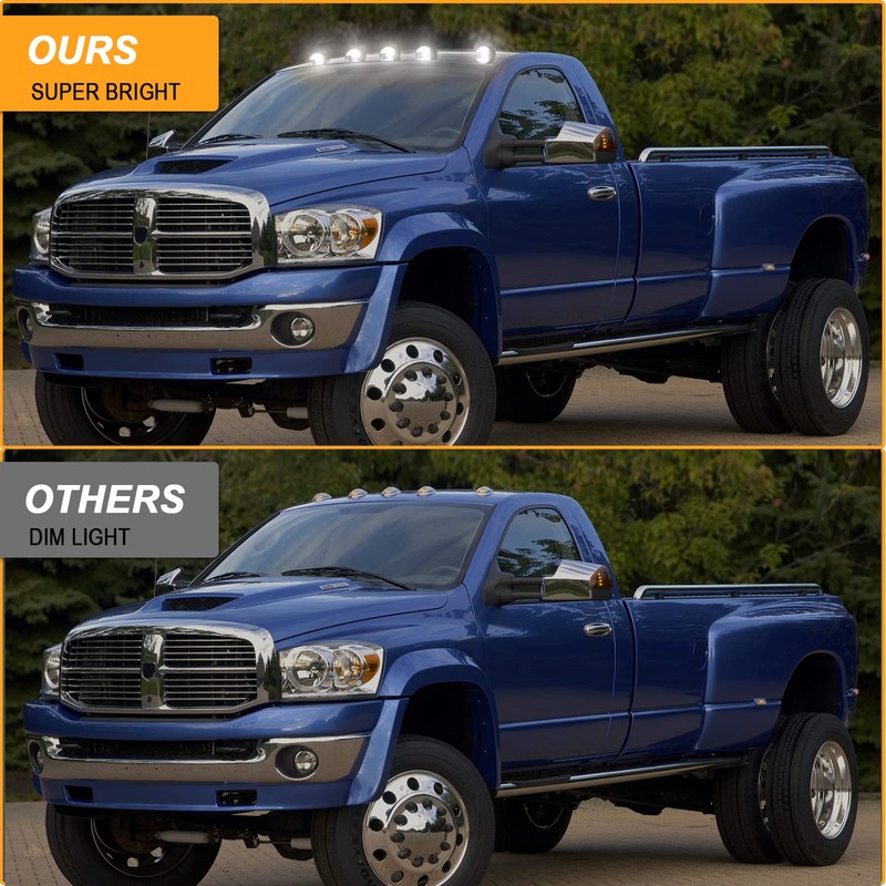 R&F Auto LED Cab Lights for 2003-2018 Ram 1500 2500