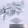 CHENRUI 3 inch (76.2 mm) Diamond Shape Mirror Mosaic Tiles